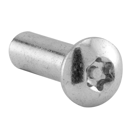 Prime-Line T-27 Torx Barrel Nut, No 10-24 x 5/8 in., Stainless Steel Construction, PK100 642-0104